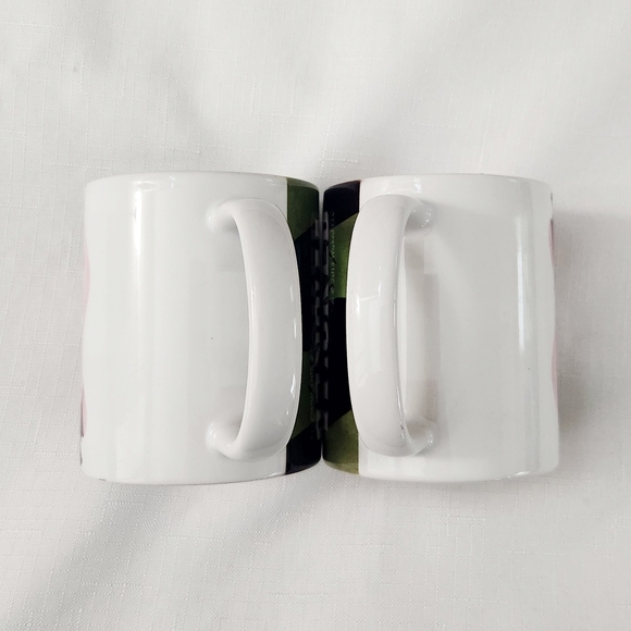 WICKED Broadway Musical Coffee Mug Tea Cup Ceramic 2013 2 set Collectible Elphab - Picture 7 of 7